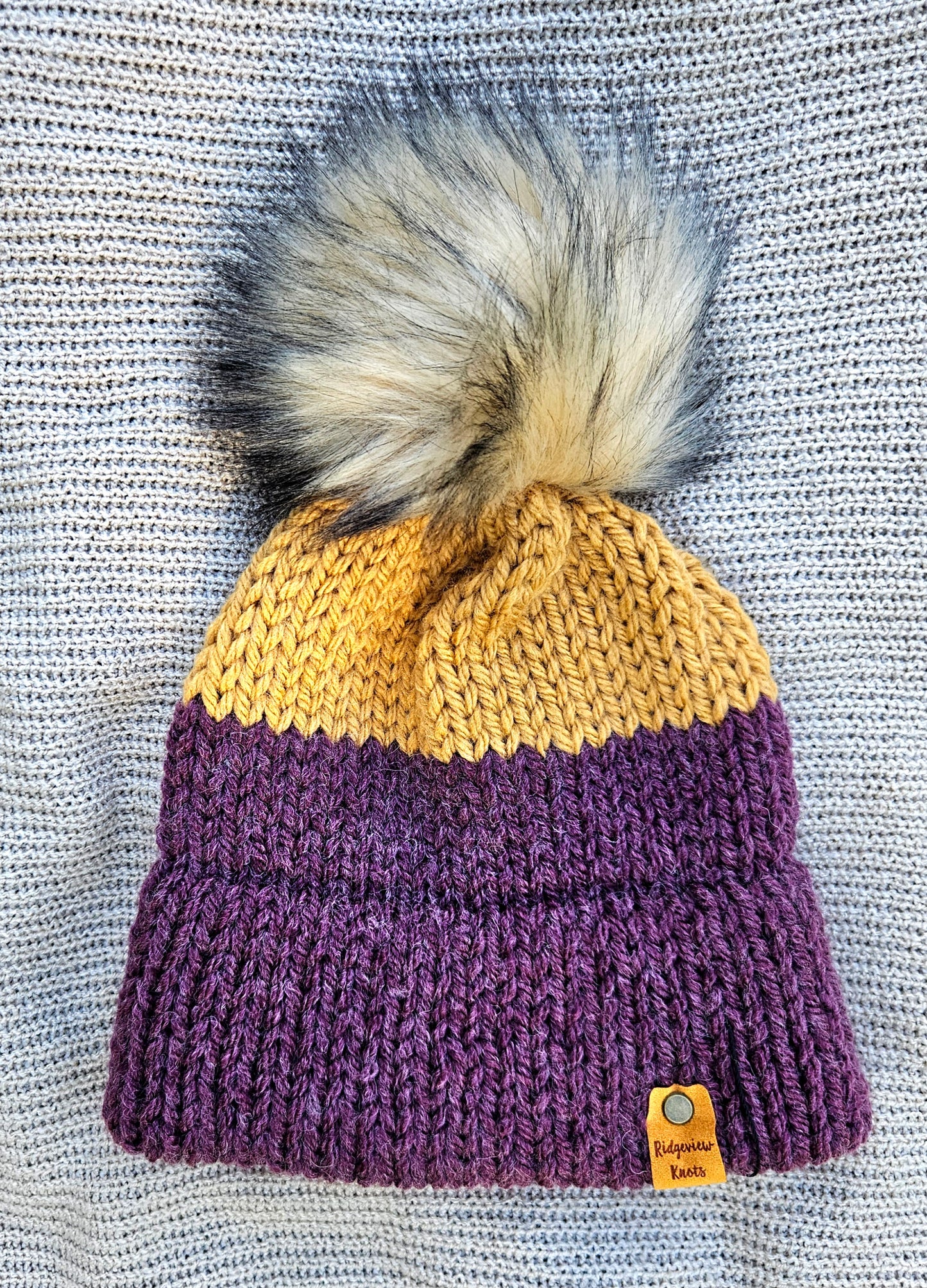 Color Block Beanie