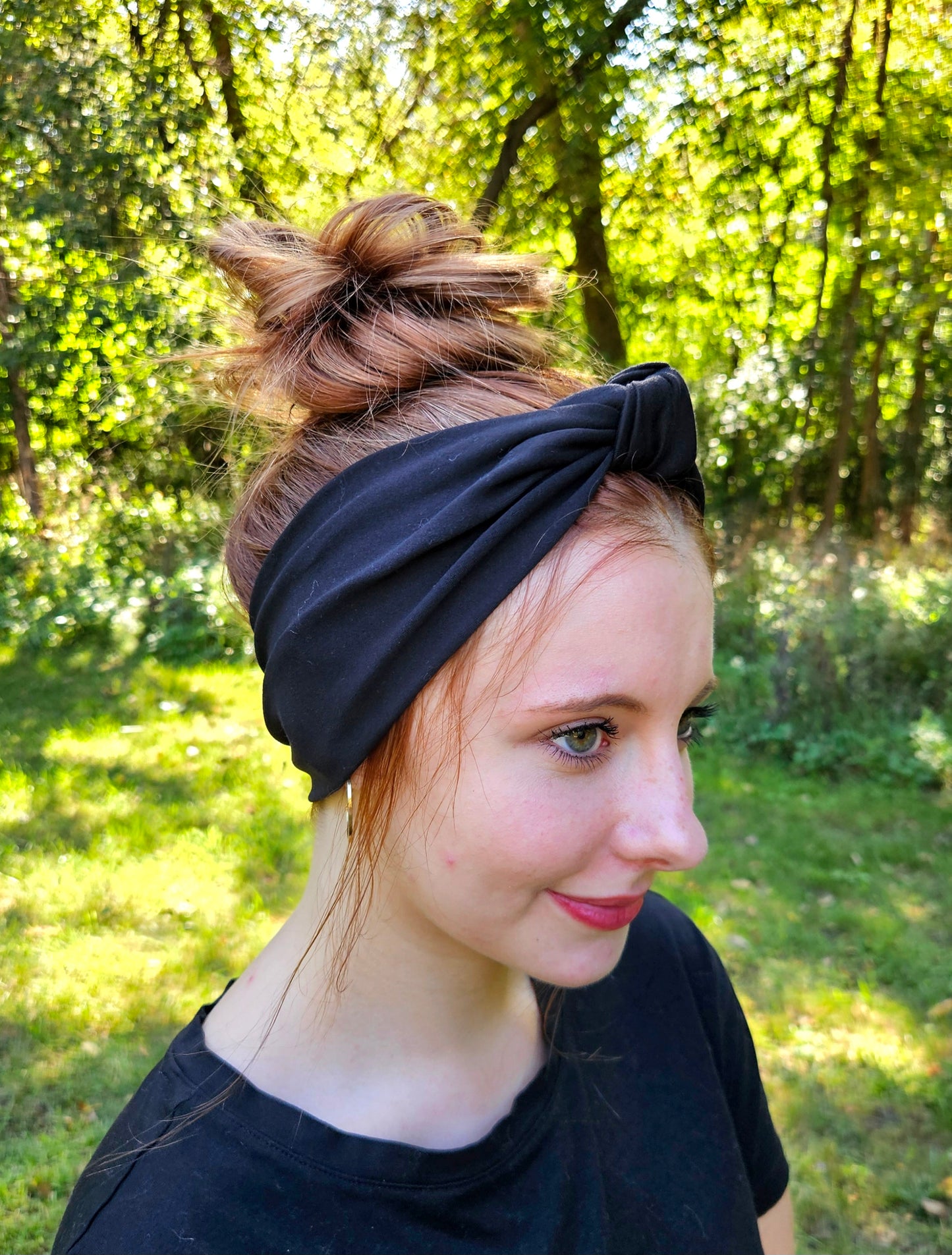 Black Twist Headband