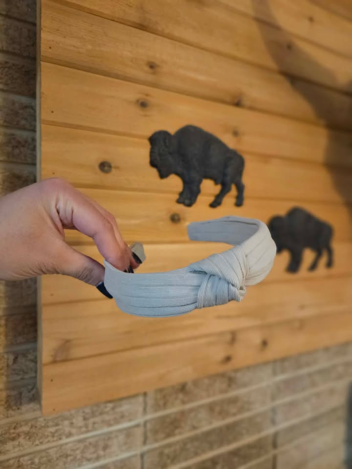 Structured Knot Headband